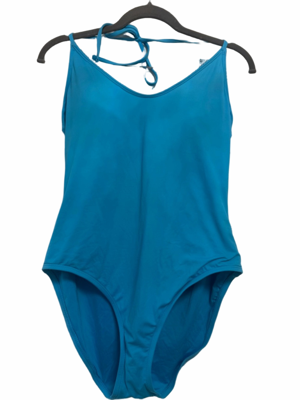 La Blanca Island Goddess Multi Strap Cross Back One Piece Swimsuit Blue 12